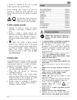 Предварительный просмотр 56 страницы ATIKA COMET 130 S - Operating Instructions Manual