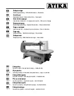 Предварительный просмотр 1 страницы ATIKA DKV400 Operating Manual