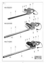 Preview for 3 page of ATIKA HA 500/51 Original Instructions Manual