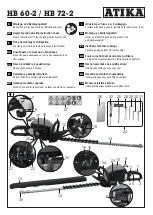 ATIKA HB 60-2 Assembly And Operating  Instruction Sheet preview