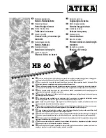 ATIKA HB 60 Operating Manual preview