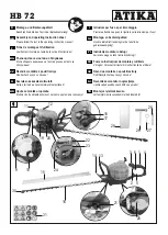 ATIKA HB 72 Assembly And Operating  Instruction Sheet preview