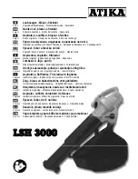 Preview for 1 page of ATIKA LHS 3000 Original Instruction