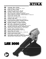 Preview for 1 page of ATIKA LSH 3000 Original Instructions Manual