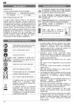 Preview for 76 page of ATIKA T 250 Eco-2 Original Instructions Manual