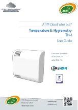 ATIM Cloud Wireless ACW/LW8-TH User Manual preview