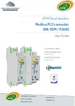 Preview for 1 page of ATIM LoRaWAN ACW/LW8-DIN-RSM User Manual