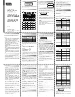 Предварительный просмотр 1 страницы Ativa AT-30S Owner'S Manual