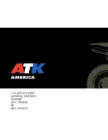 Preview for 22 page of ATK 4 Stroke 1995 Owner'S Manual