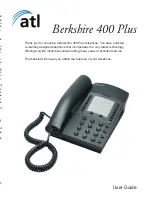 ATL Product Berkshire 400 Plus User Manual preview