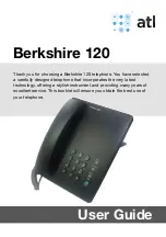 ATL Berkshire 120 User Manual предпросмотр