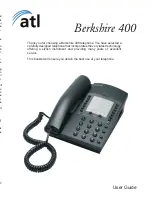 ATL Berkshire 400 User Manual предпросмотр