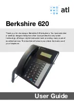 Preview for 1 page of ATL Berkshire 620 User Manual