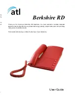 ATL Berkshire RD User Manual preview