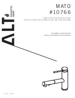 ATL MATO 10766 Installation & Care Manual предпросмотр