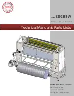 Atlanta Attachment Company 1393BSW Technical Manual & Parts Lists preview