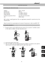 Preview for 5 page of Atlanta ATH-3262 Instruction Manual