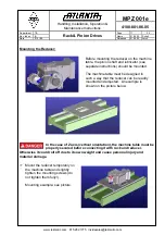 Preview for 17 page of Atlanta MPZ 001e Operation & Maintenance Instructions Manual