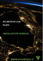 ATLANTECH LUX PLATE Installation Manual preview