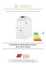 Atlantic Boilers BK100 Operating & Maintenance Instructions preview