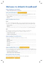 Предварительный просмотр 2 страницы Atlantic broadband TIVO User Manual