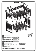 Preview for 3 page of Atlantic Furniture Columbia Twin Bunk Bed Assembly Instructions Manual