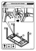 Предварительный просмотр 2 страницы Atlantic Furniture MISSION AH12214 Assembly Instructions