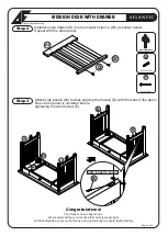 Предварительный просмотр 3 страницы Atlantic Furniture MISSION AH12214 Assembly Instructions