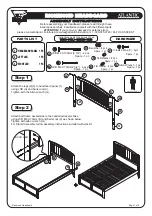 Предварительный просмотр 1 страницы Atlantic Furniture RICHMOND HEADBOARD Assembly Instructions