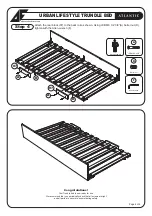 Предварительный просмотр 4 страницы Atlantic Furniture Urban Lifestyle Assembly Instructions