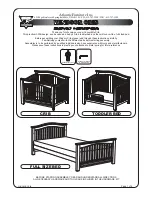 Atlantic Furniture WINDSOR CRIB Assembly Instructions Manual предпросмотр