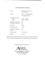 Preview for 4 page of Atlantic Technology 154 SR Instruction Manual