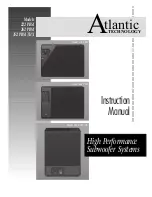 Atlantic Technology 222 PBM Instruction Manual preview