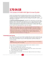 Preview for 2 page of Atlantic Technology 370IN-SRTHX Instruction Manual