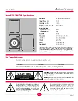 Preview for 12 page of Atlantic Technology 372 PBM THX Instruction Manual