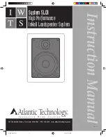 Atlantic Technology 5 LCR Instruction Manual preview