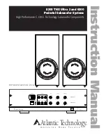 Preview for 1 page of Atlantic Technology 8200 System Instruction Manual