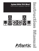 Atlantic Technology 8200e LR Instruction Manual preview