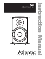 Atlantic Technology AW-5 Instruction Manual preview