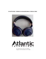 Atlantic Technology FS-BTWS582 User Manual preview