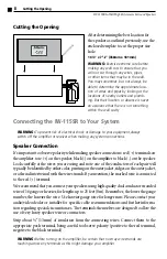 Preview for 8 page of Atlantic Technology IW-115SR Instruction Manual