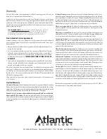 Preview for 8 page of Atlantic Technology IW-28 SUB Instruction Manual