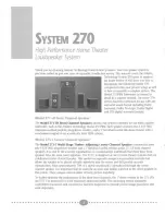 Preview for 2 page of Atlantic Technology System 270 Instruction Manual