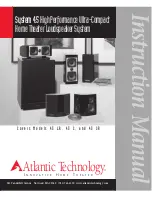 Preview for 1 page of Atlantic Technology System 4.5 Instruction Manual