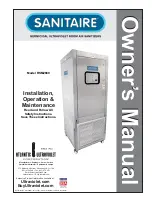 Atlantic Ultraviolet SANITAIRE RSM2680 Installation Operation & Maintenance preview