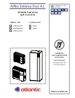 Preview for 1 page of Atlantic 024124 Installation And Commissioning Instructions