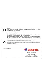 Preview for 80 page of Atlantic 024200 Installation And Commissioning Instructions