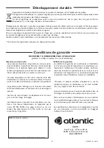 Preview for 20 page of Atlantic 080480 Installation And Operating Manual