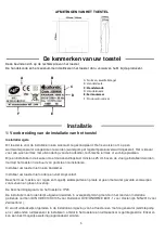 Preview for 42 page of Atlantic 080480 Installation And Operating Manual