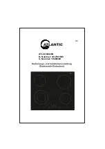 Atlantic 1017001500 Operating And Installation Instructions preview